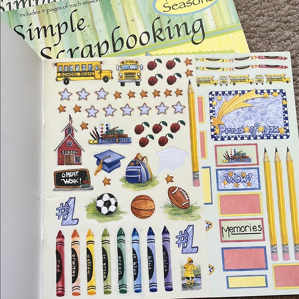 Simple Scrapbooking Book Set - Picture 2 of 9